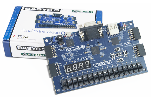 Basys3 Artix-7 trainer board